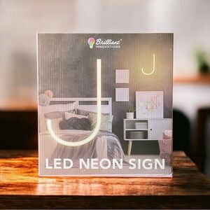 LED Letter “J” Neon Sign